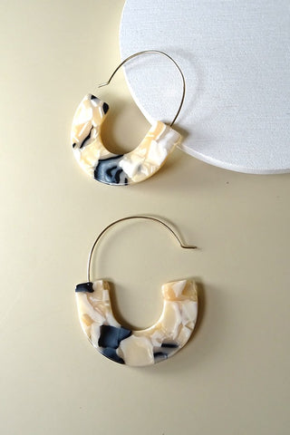 Made Of Resin Earrings