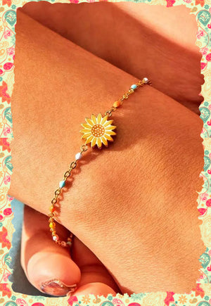 You're My Sunflower Bracelet