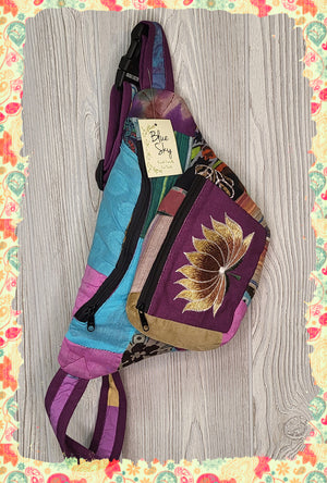 Lotus Flower Bomb Belt Bag