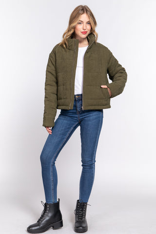 Florence Cropped Puffer Jacket