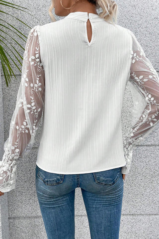 Livorno Lace Sleeve Blouse