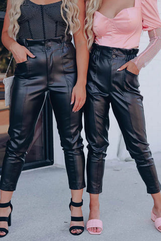 Leather On Leather Pants