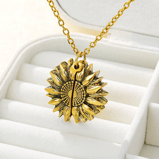 She's A Sunflower Necklace