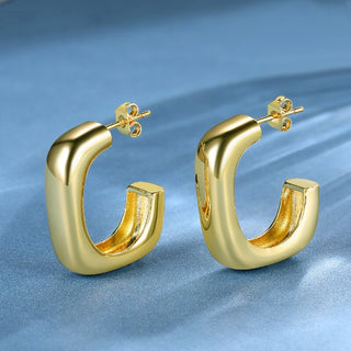 Moville 18k Gold Plated Earrings