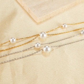Little Rock Pearl Layered Necklace