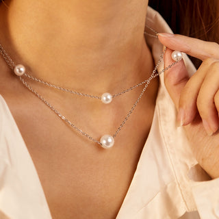 Little Rock Pearl Layered Necklace