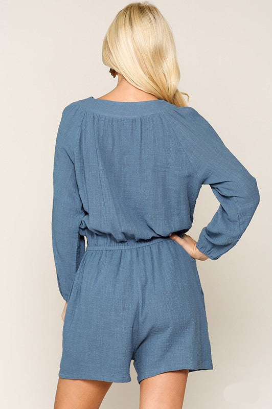 Don't Forget About Denim Romper