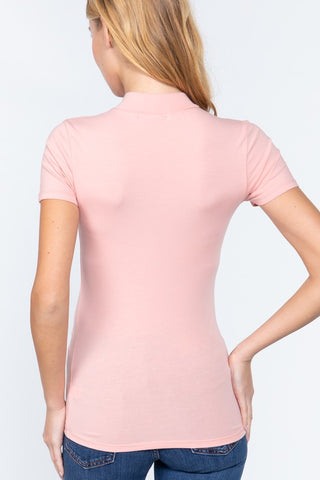 My Favorite Forever Mock Neck Top(more colors)