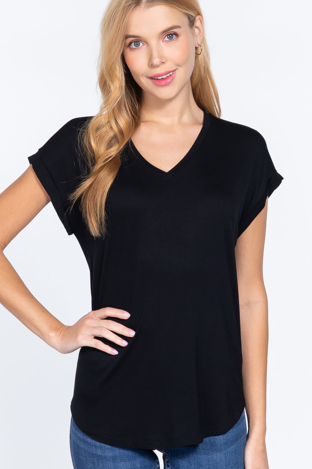 You're A Slouch V Neck Tee