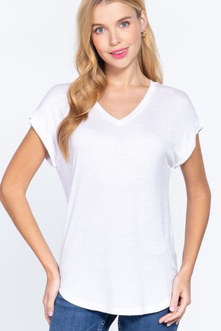 You're A Slouch V Neck Tee