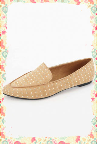 Good as Gold Pointed Toe Flat