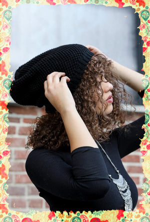Be a Slouch Waffle Beanie