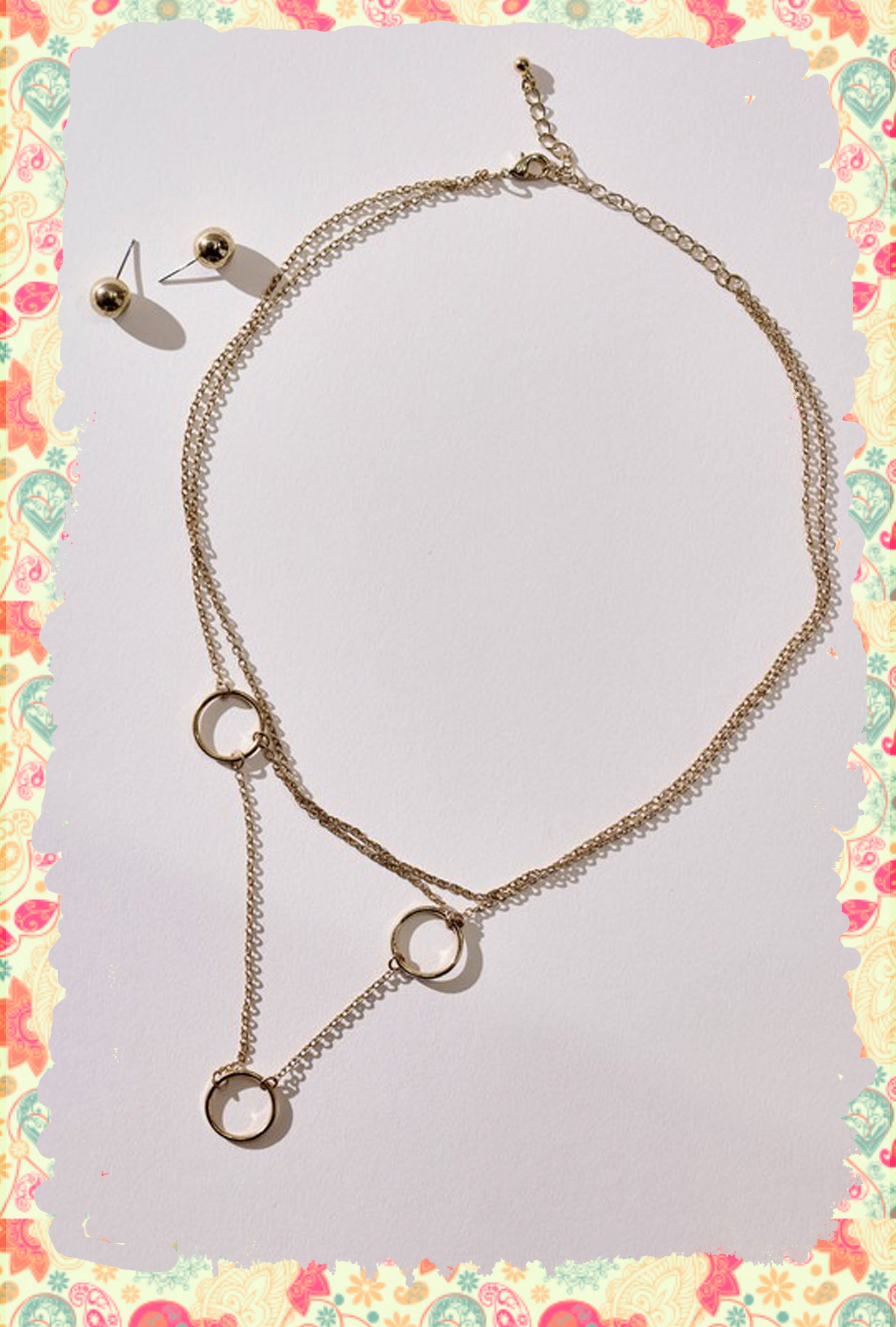 Running in Circles Necklace